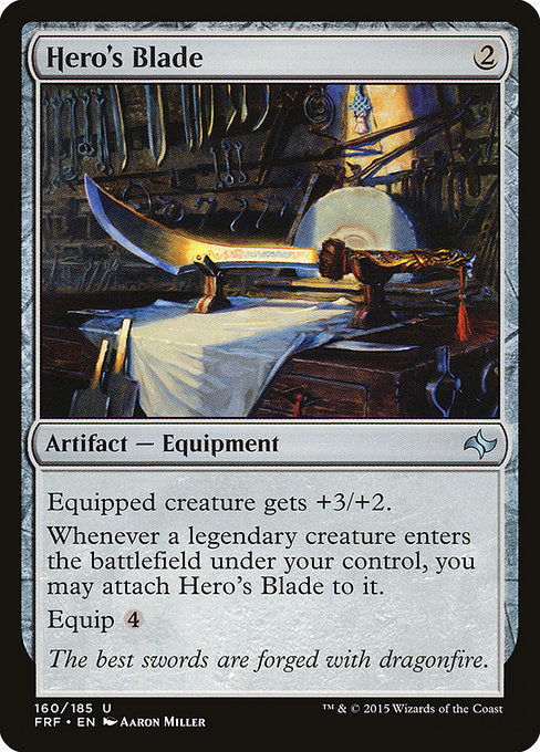 Hero's Blade front