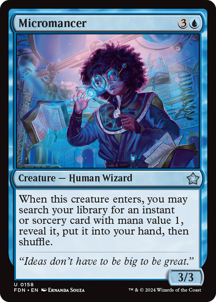 Micromancer (FDN) 158 - WZRD TCG