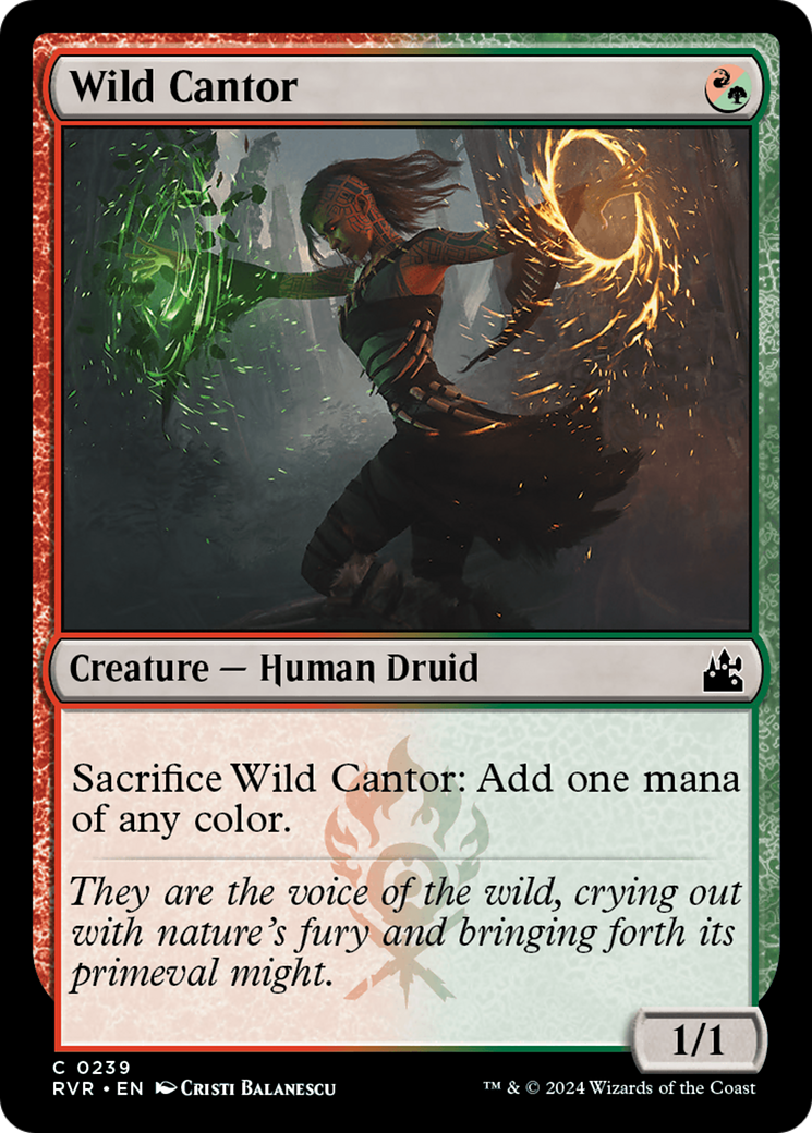 Wild Cantor (RVR) 239 - WZRD TCG