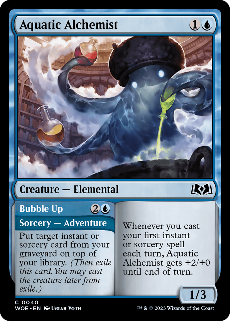Aquatic Alchemist (DFC) (WOE) 40 - WZRD TCG