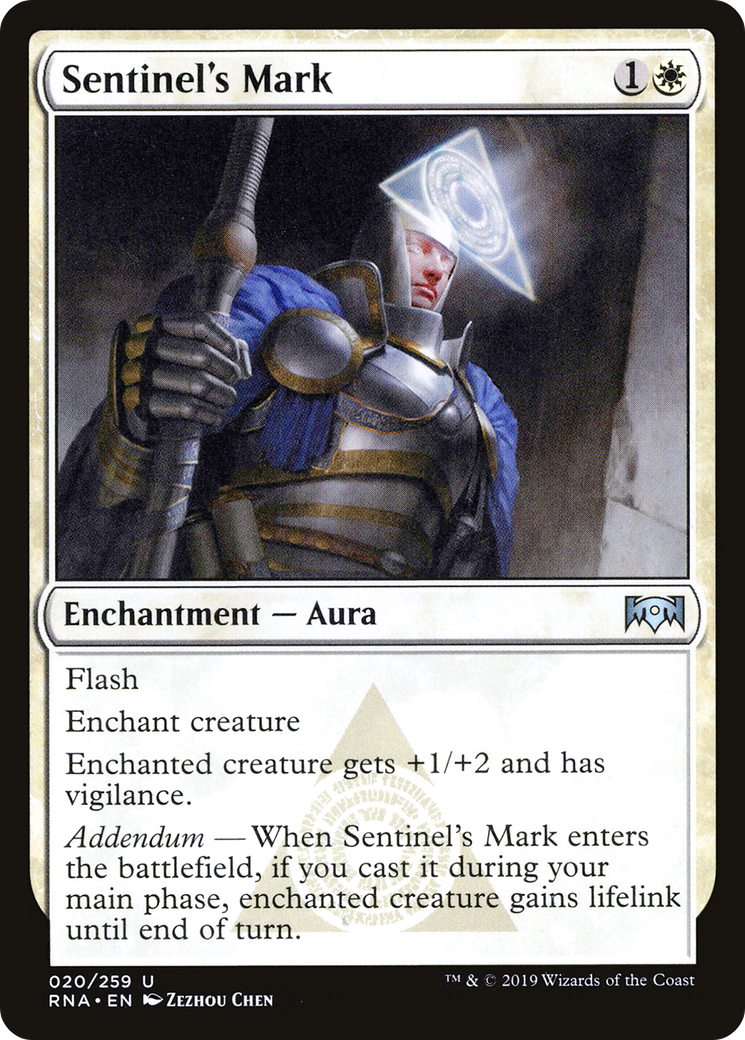 Sentinel's Mark (RNA) 20 - WZRD TCG