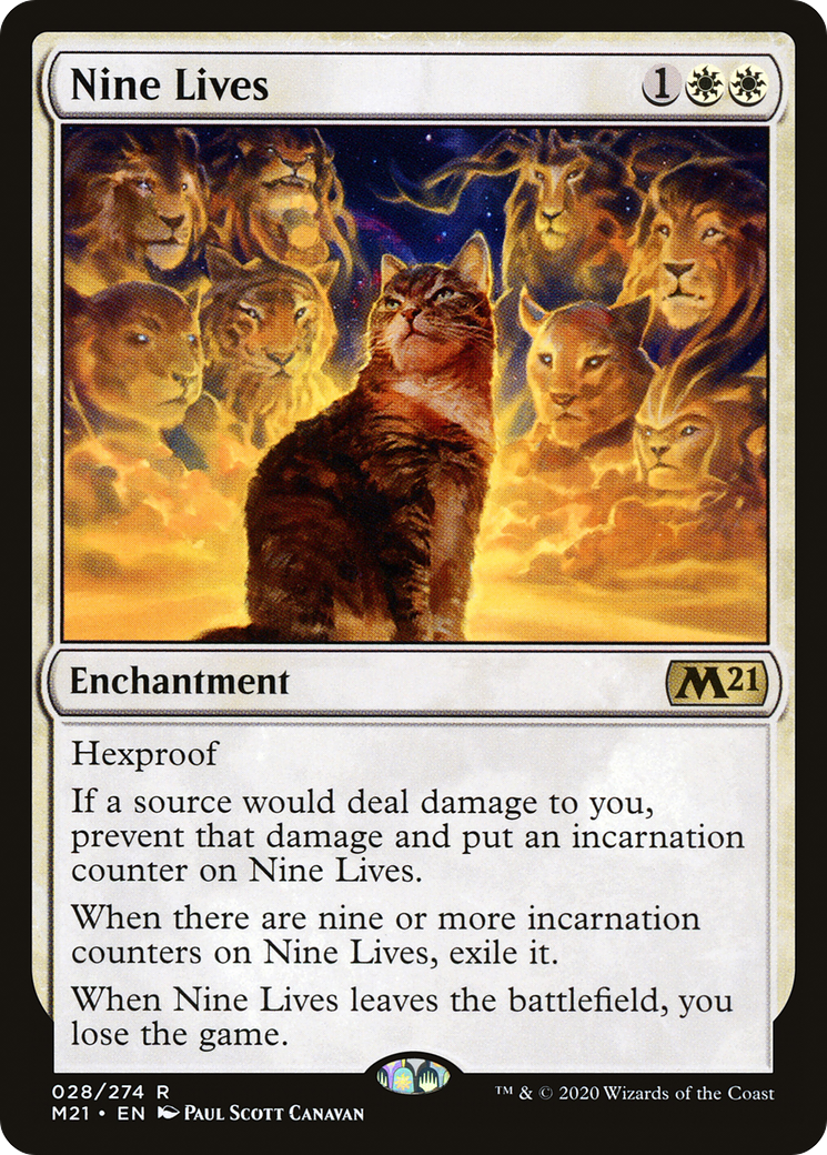 Nine Lives (M21) 28 - WZRD TCG