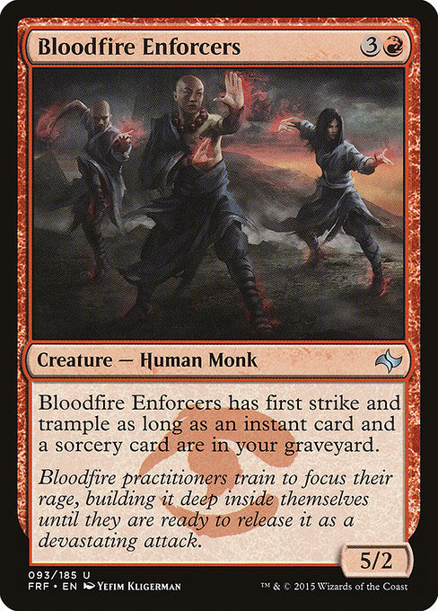 Bloodfire Enforcers front
