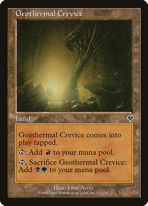 Geothermal Crevice front