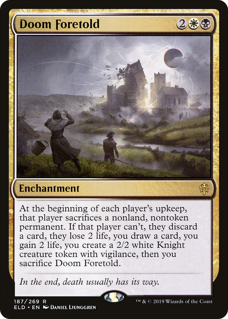Doom Foretold (ELD) 187 - WZRD TCG