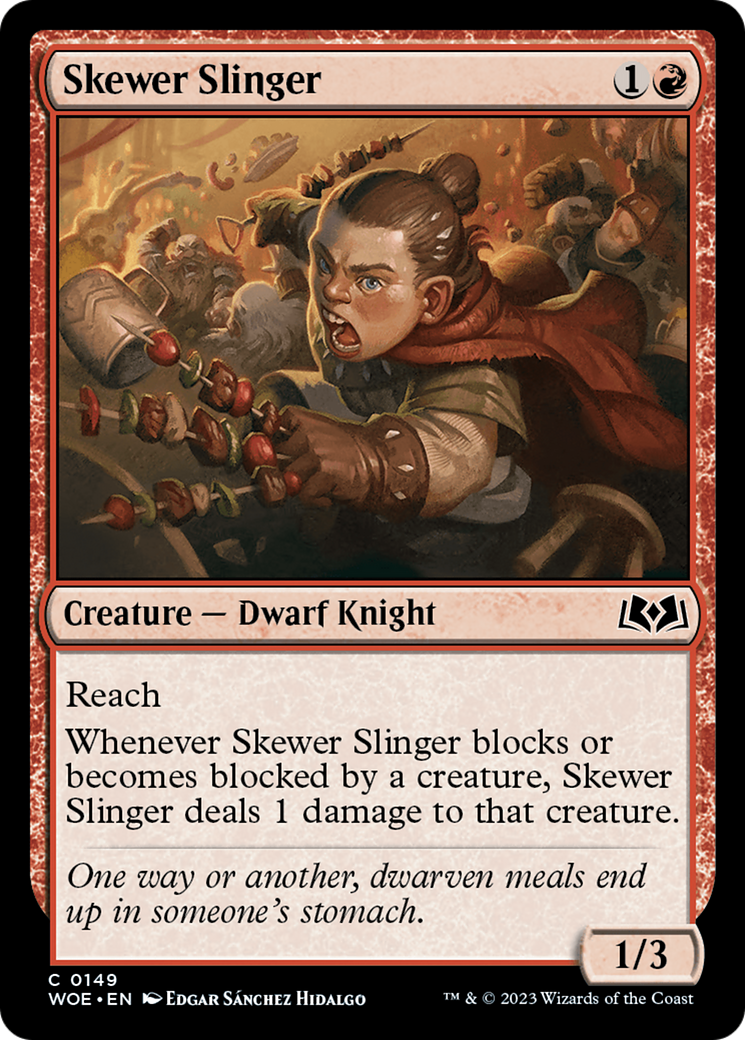 Skewer Slinger (WOE) 149 - WZRD TCG
