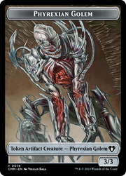 Phyrexian Golem // Ox Token (TCMM) 76 - WZRD TCG