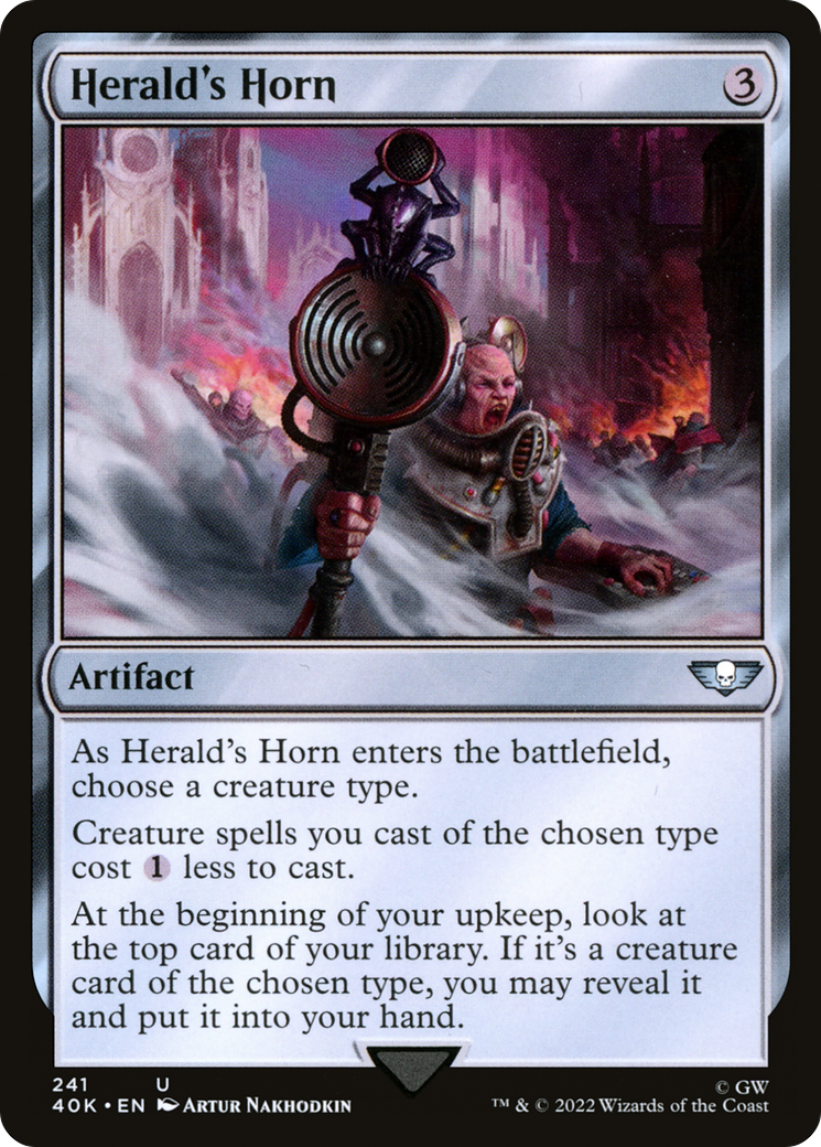 Herald's Horn (40K) 241 - WZRD TCG