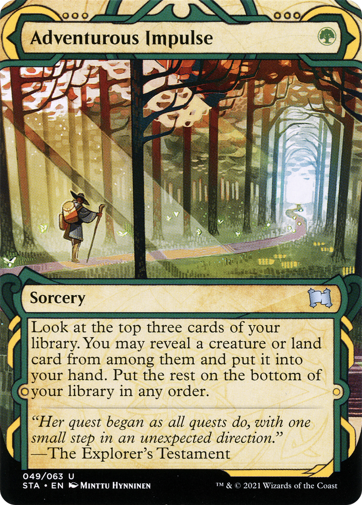 Adventurous Impulse (STA) 49 - WZRD TCG