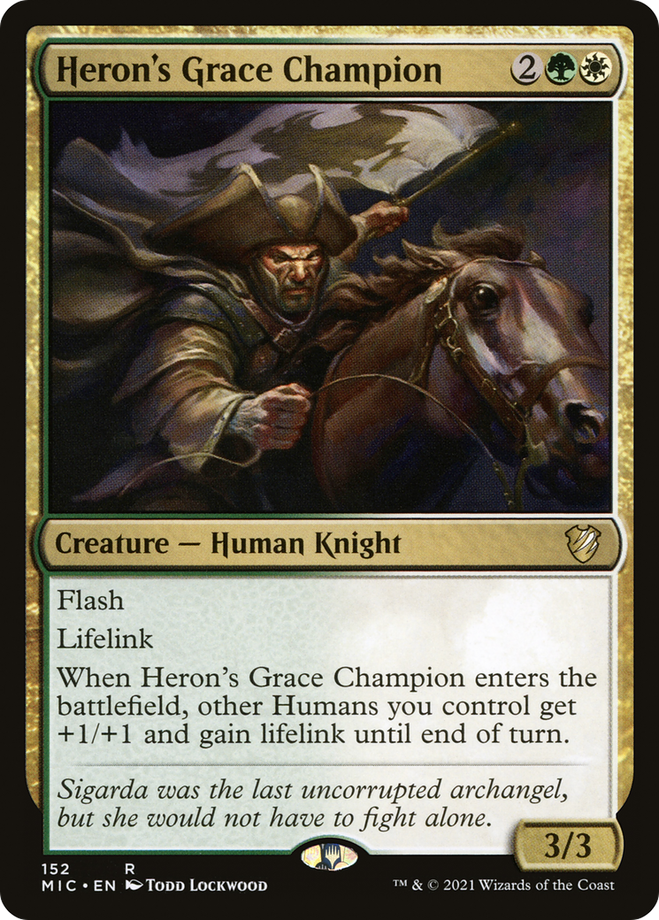 Heron's Grace Champion (MIC) 152