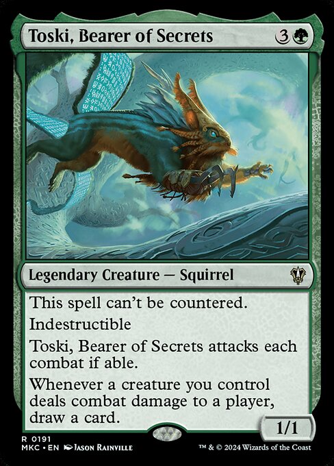 Toski, Bearer of Secrets front