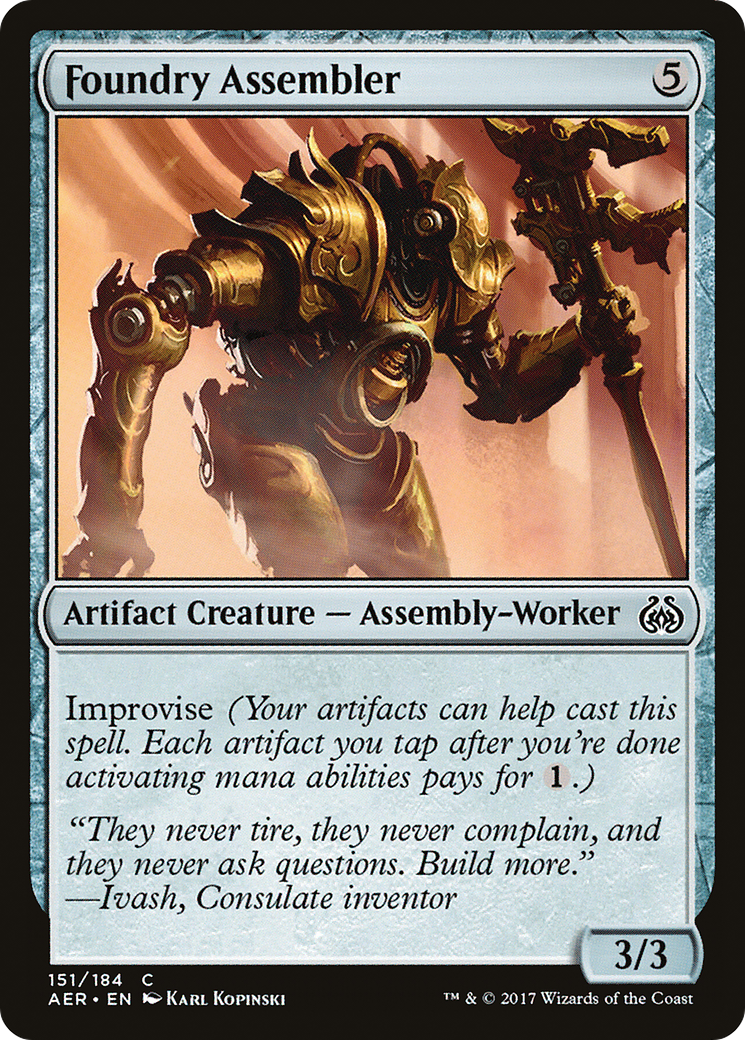 Foundry Assembler (AER) 151 - WZRD TCG