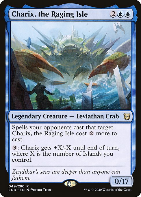 Charix, the Raging Isle front