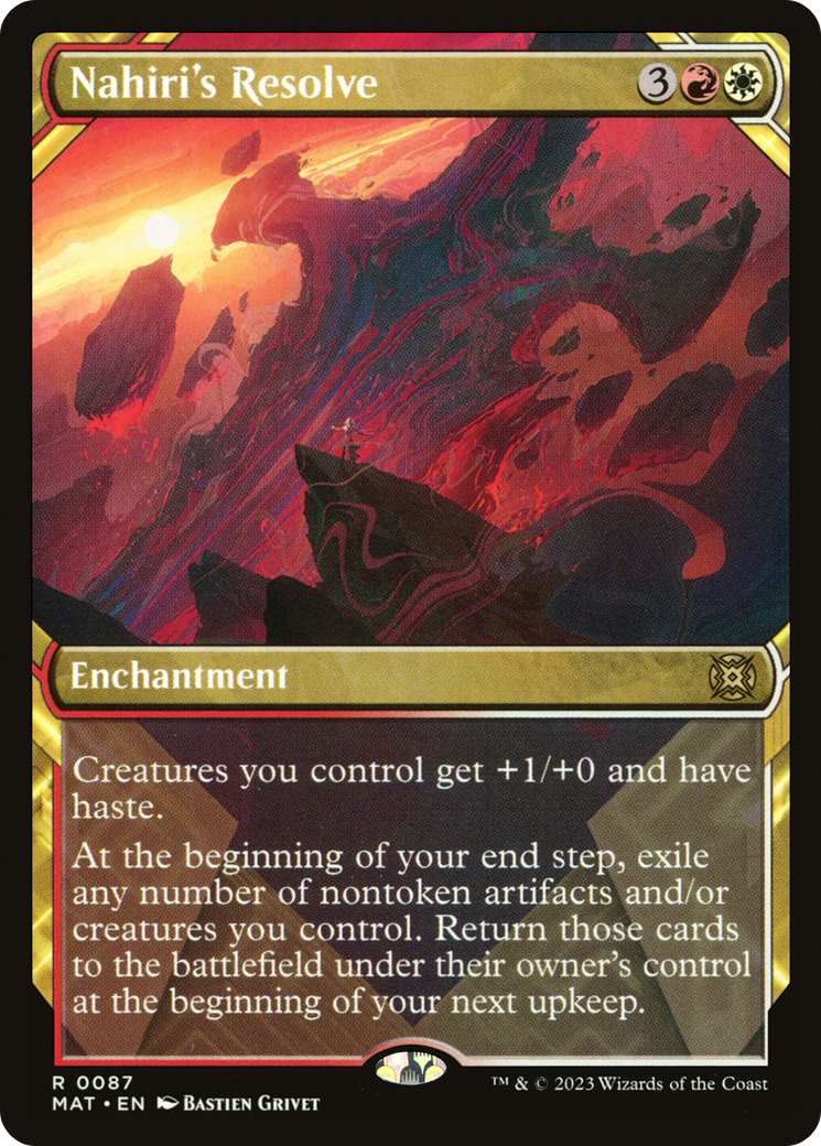 Nahiri's Resolve (MAT) 87