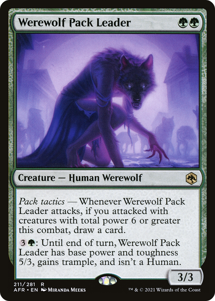 Werewolf Pack Leader (AFR) 211 - WZRD TCG