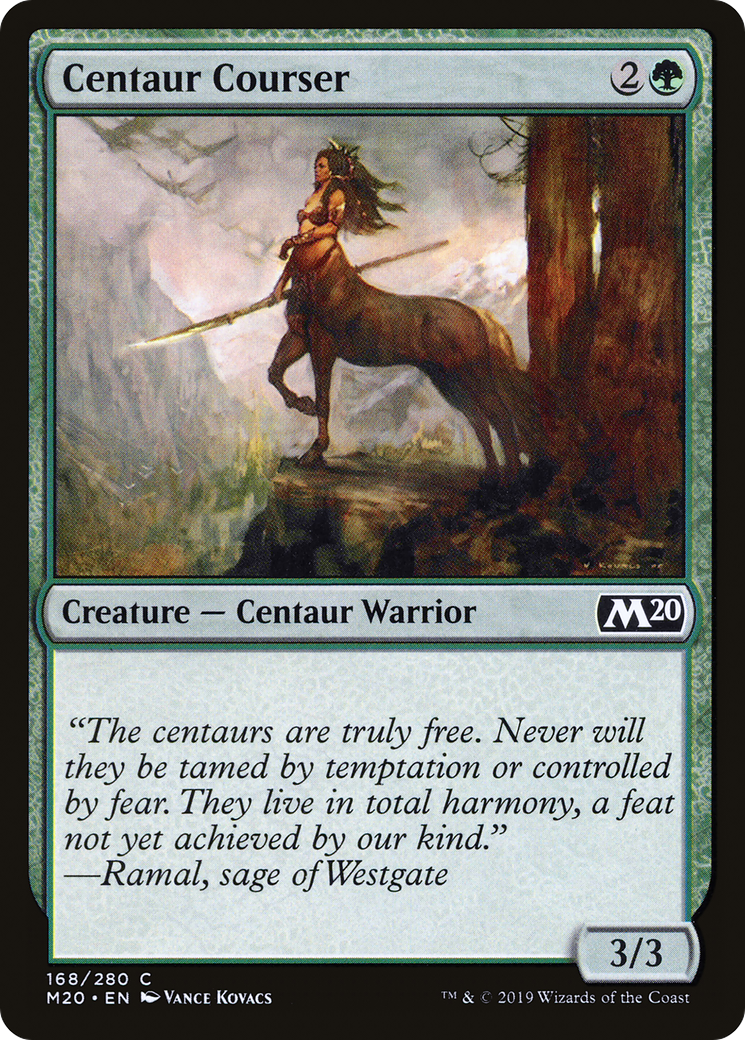 Centaur Courser (M20) 168 - WZRD TCG