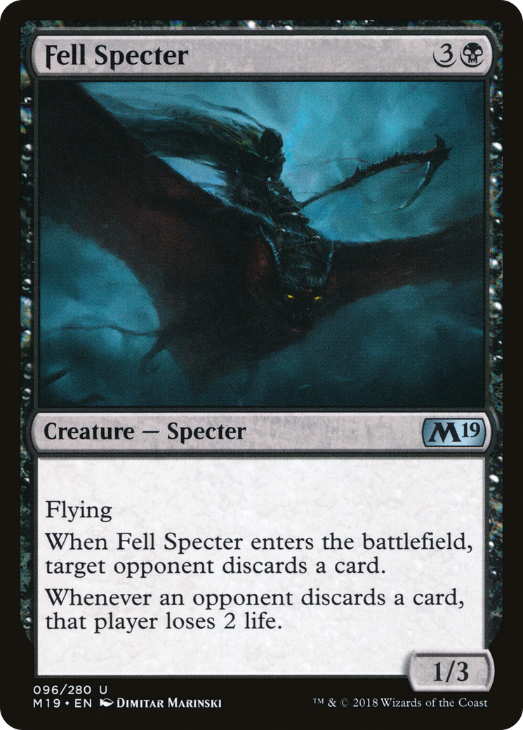 Fell Specter (M19) 96 - WZRD TCG