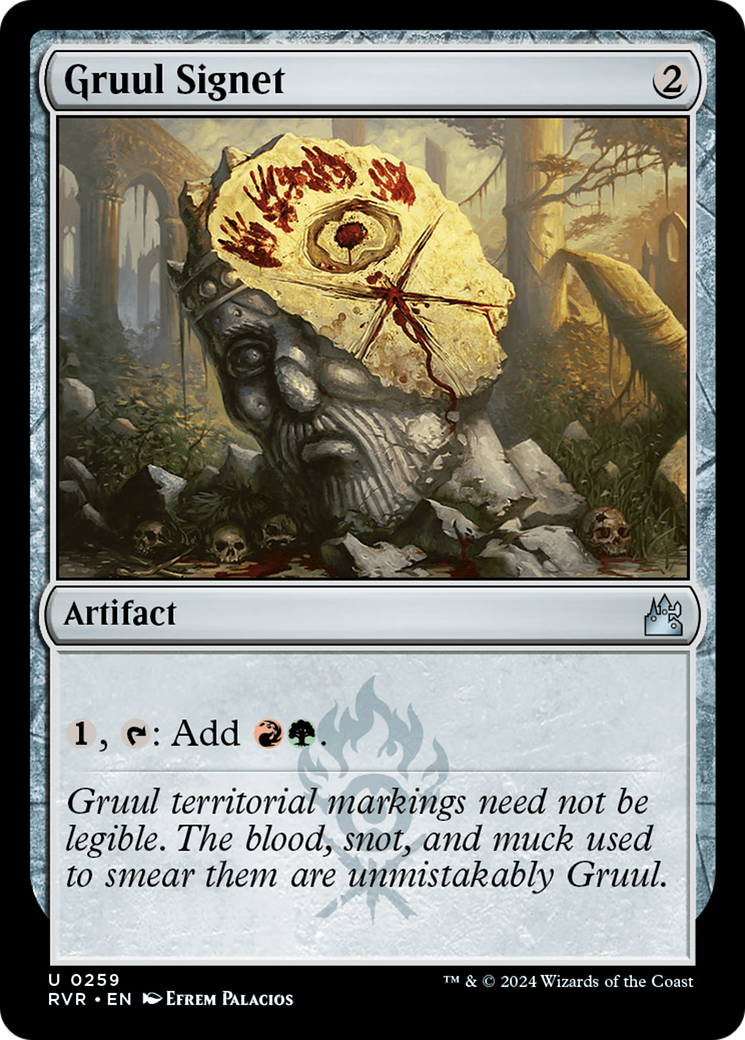 Gruul Signet (RVR) 259 - WZRD TCG