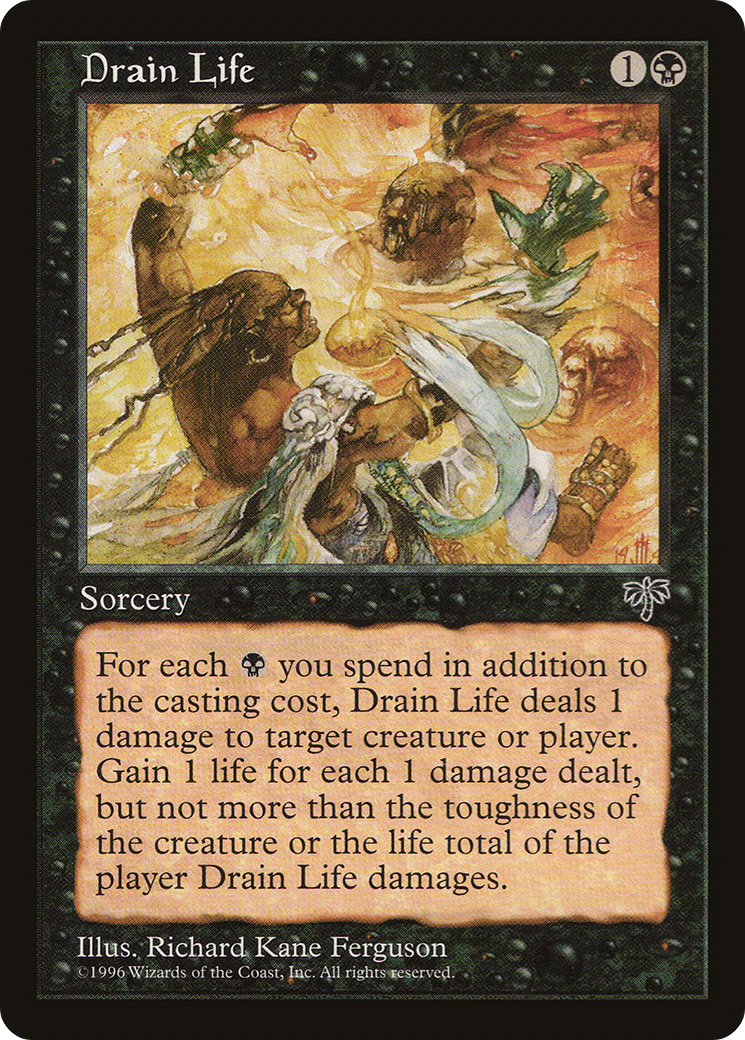 Drain Life (MIR) 118 - WZRD TCG