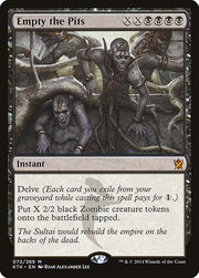 Empty the Pits front