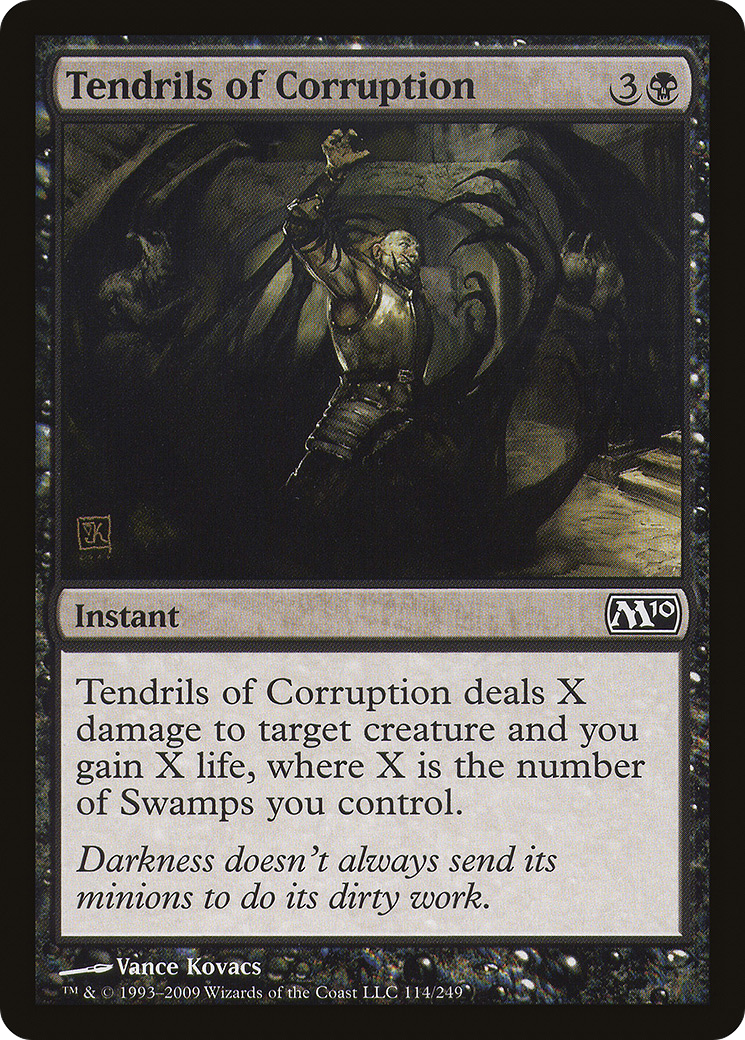 Tendrils of Corruption (M10) 114 - WZRD TCG