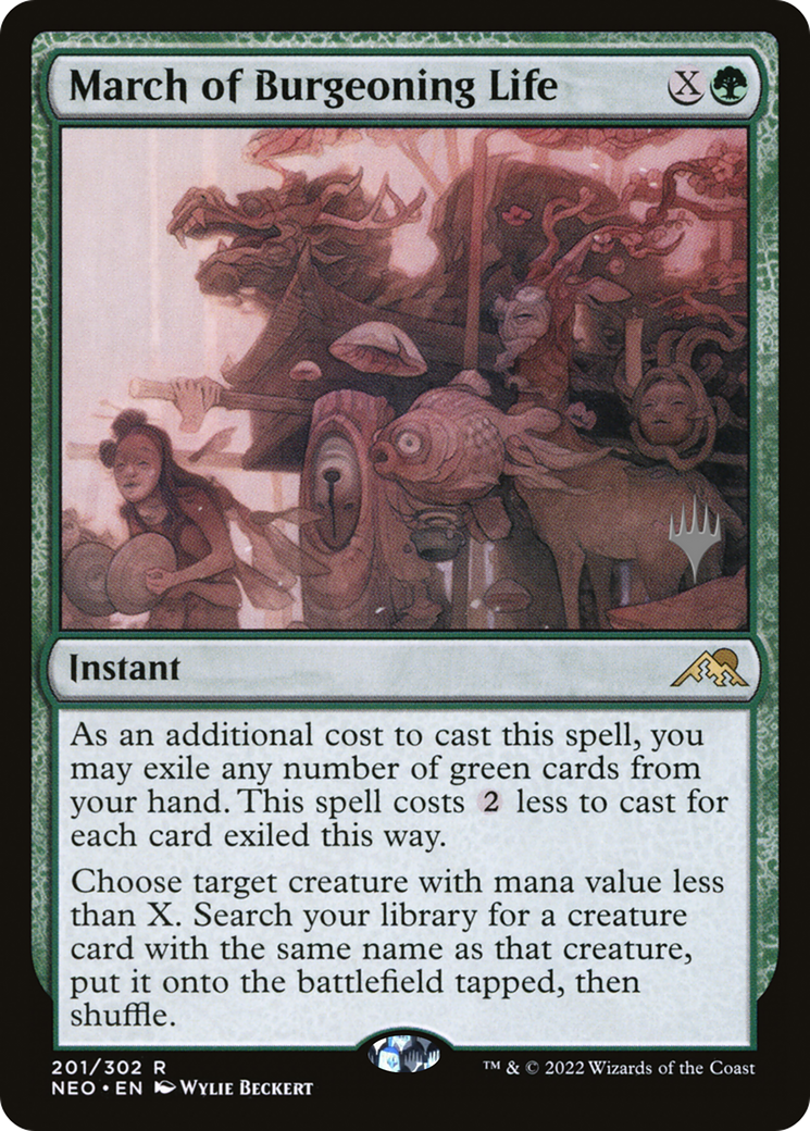 March of Burgeoning Life (PNEO) 201p