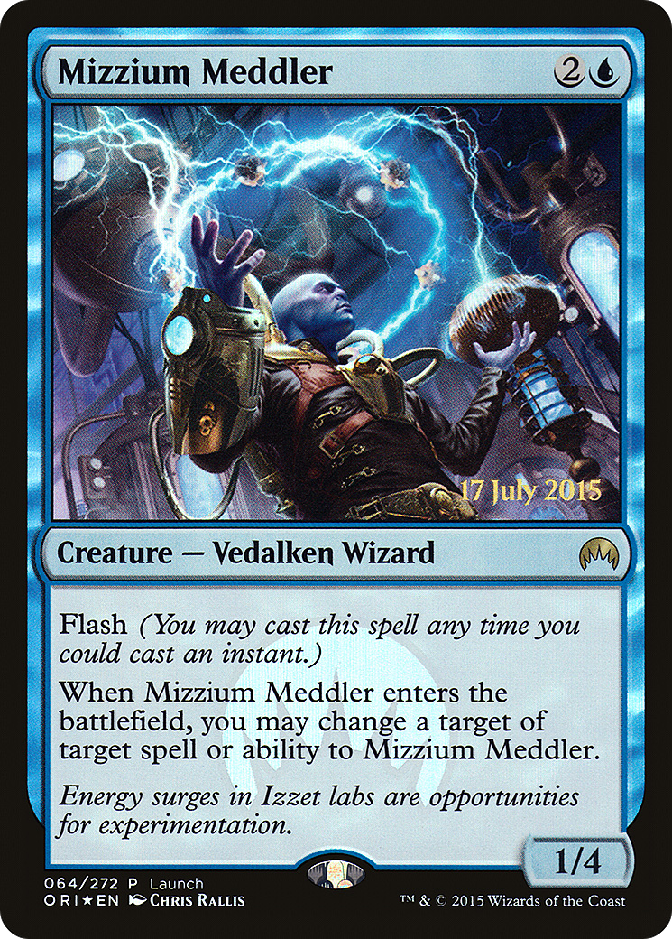 Mizzium Meddler (PORI) 64 - WZRD TCG