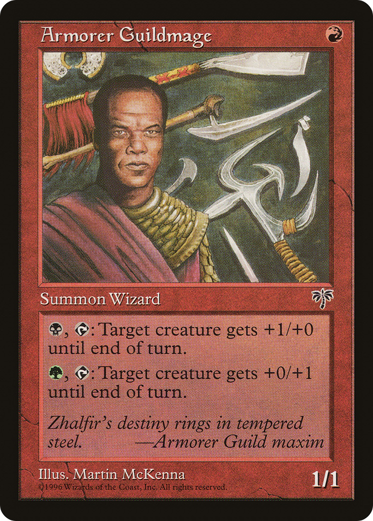 Armorer Guildmage (MIR) 156 - WZRD TCG
