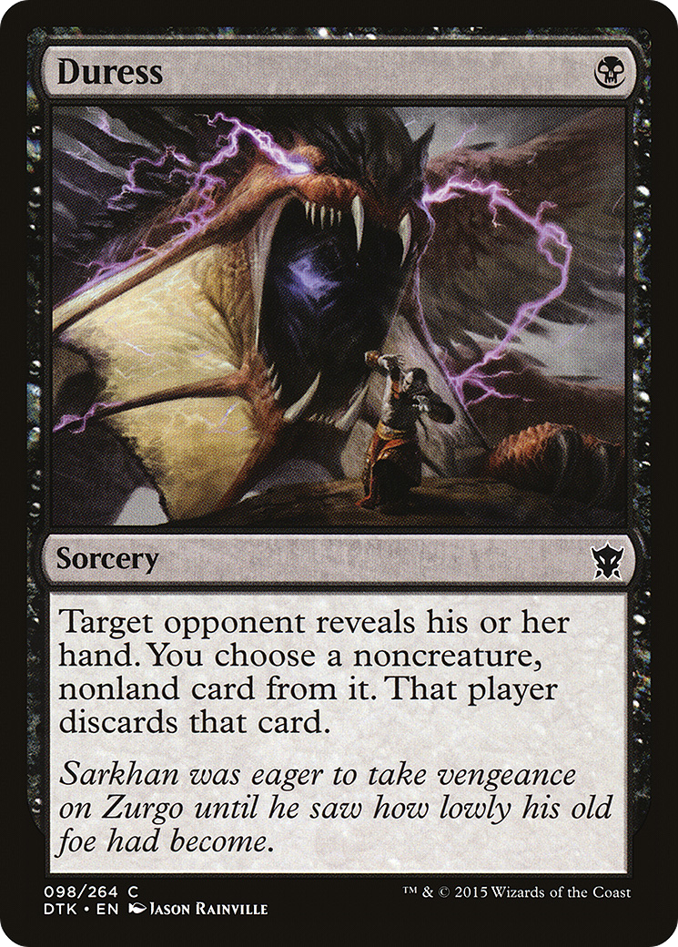 Duress (DTK) 98 - WZRD TCG