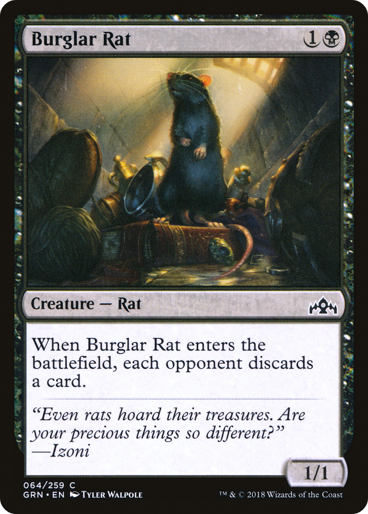 Burglar Rat (GRN) 64 - WZRD TCG