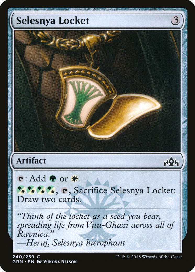 Selesnya Locket (GRN) 240 - WZRD TCG