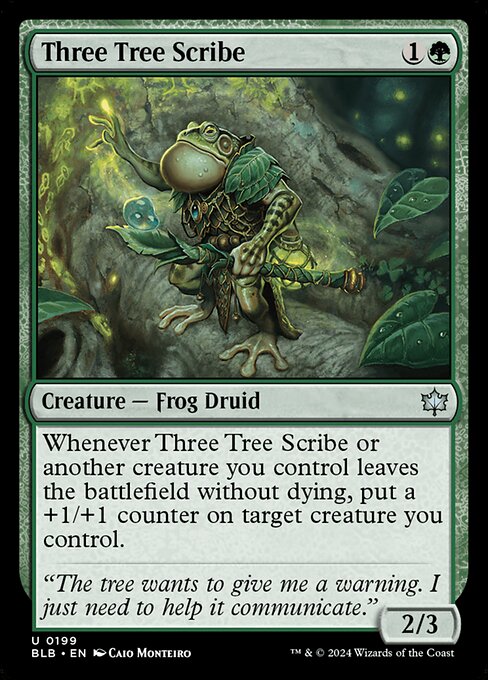 Three Tree Scribe front