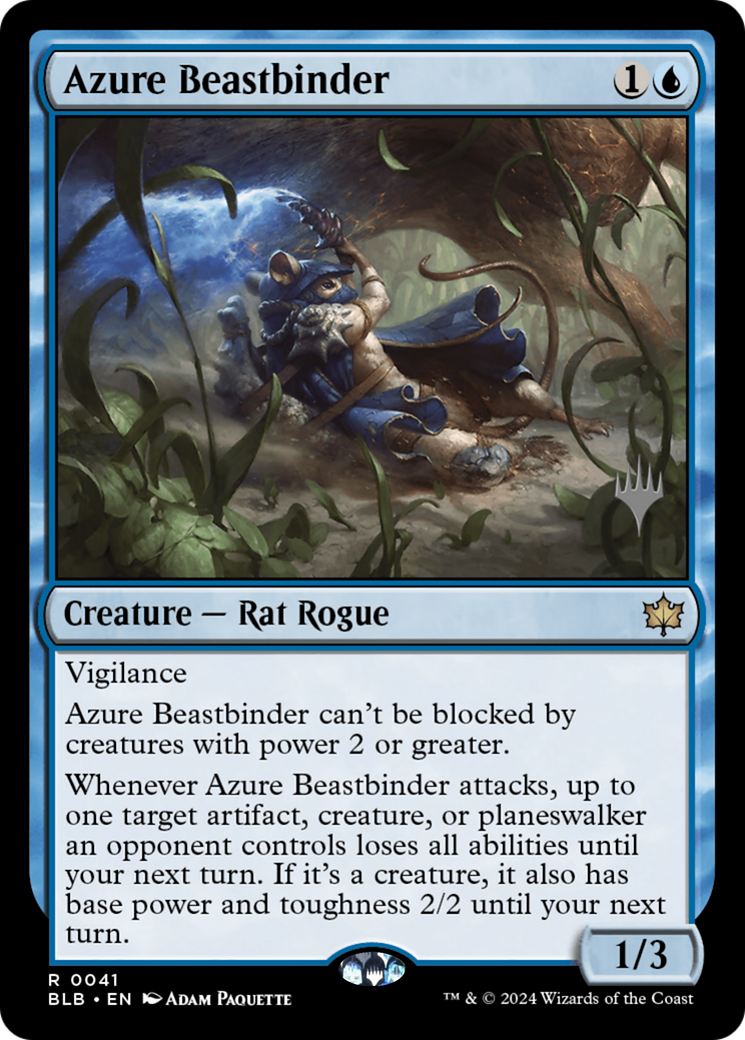 Azure Beastbinder (PBLB) 41p - WZRD TCG
