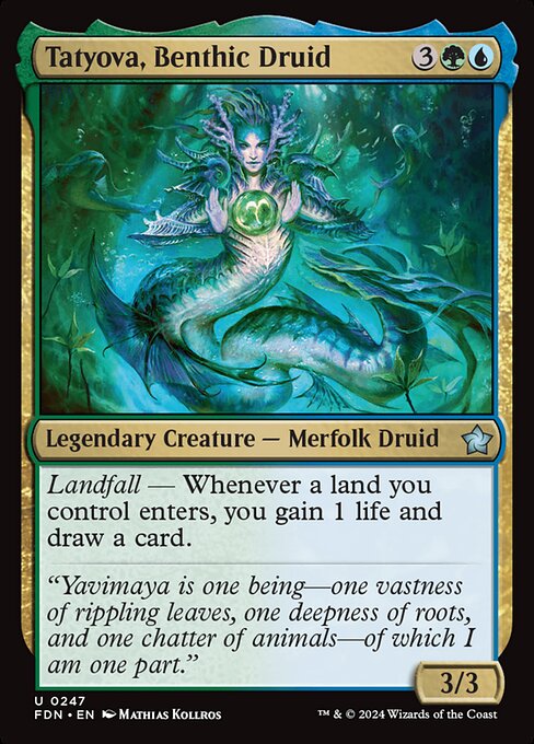Tatyova, Benthic Druid front