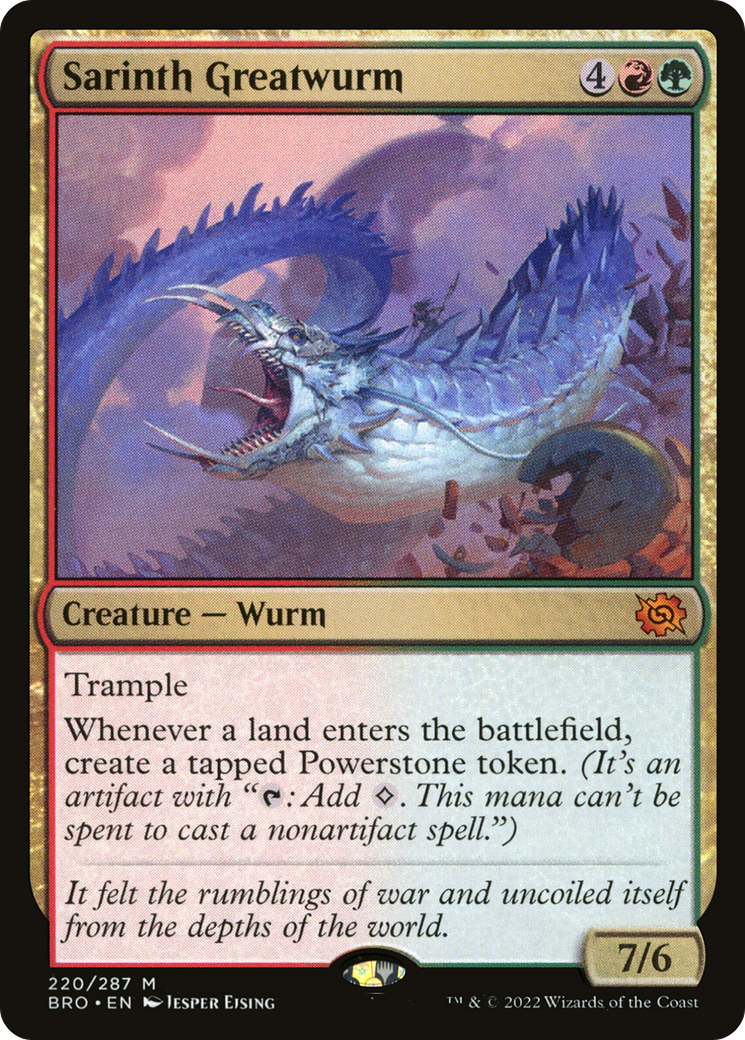 Sarinth Greatwurm (BRO) 220