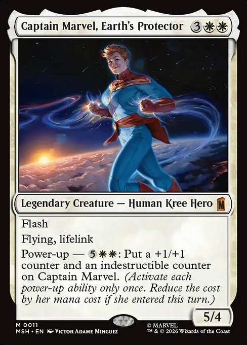 Captain Marvel, Earth's Protector