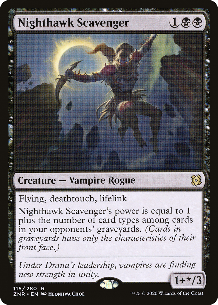 Nighthawk Scavenger (ZNR) 115 - WZRD TCG
