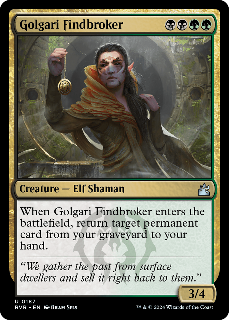 Golgari Findbroker (RVR) 187