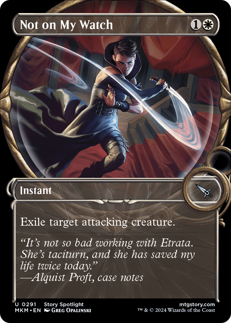 Not on My Watch (MKM) 291 - WZRD TCG