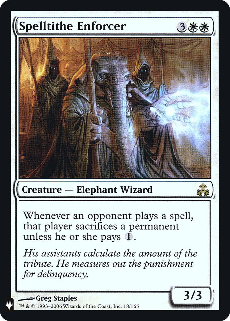 Spelltithe Enforcer (PLST) GPT-18