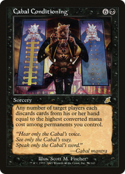 Cabal Conditioning (SCG) 56