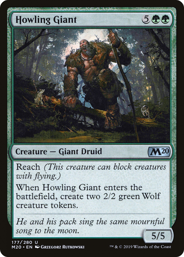 Howling Giant (M20) 177 - WZRD TCG