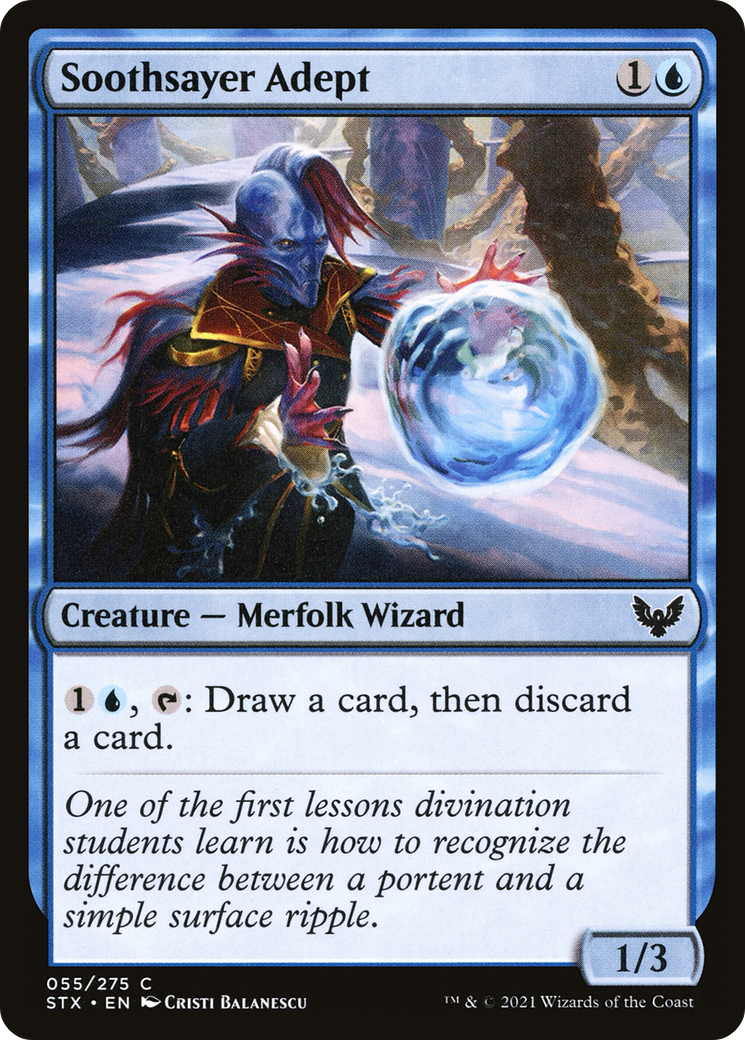 Soothsayer Adept (STX) 55 - WZRD TCG