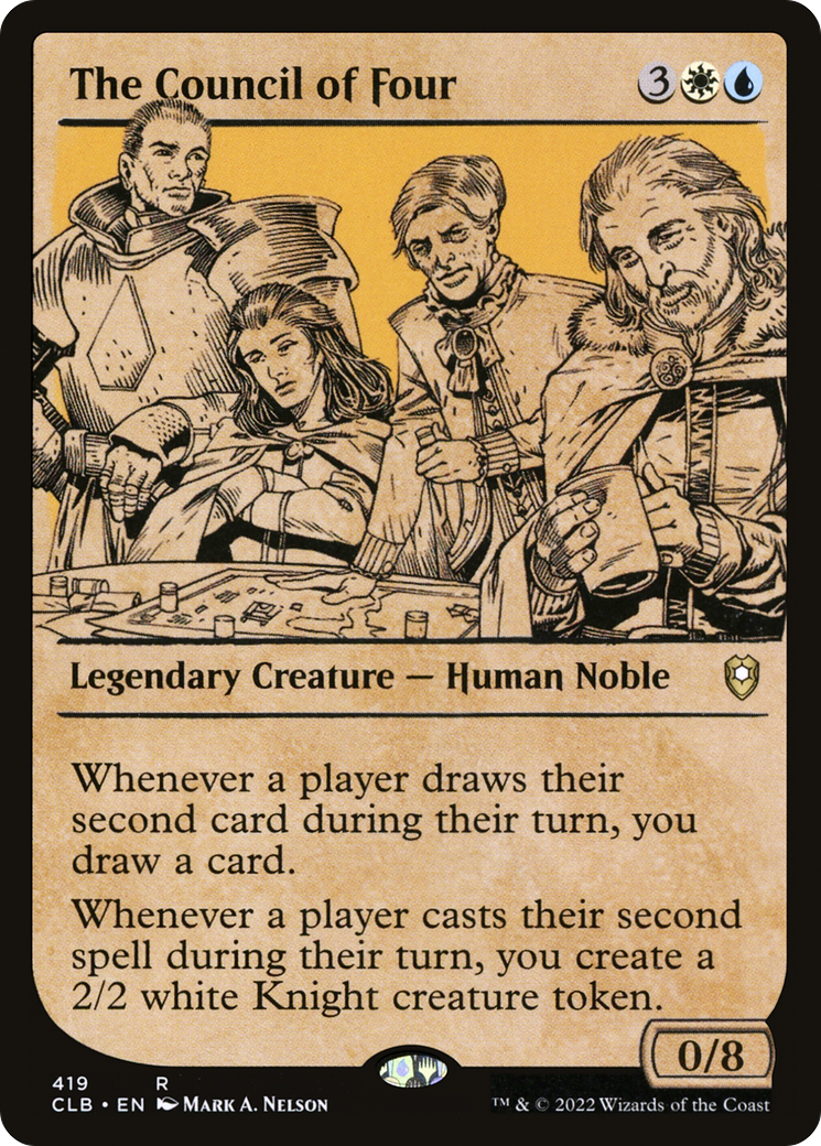 The Council of Four (CLB) 419