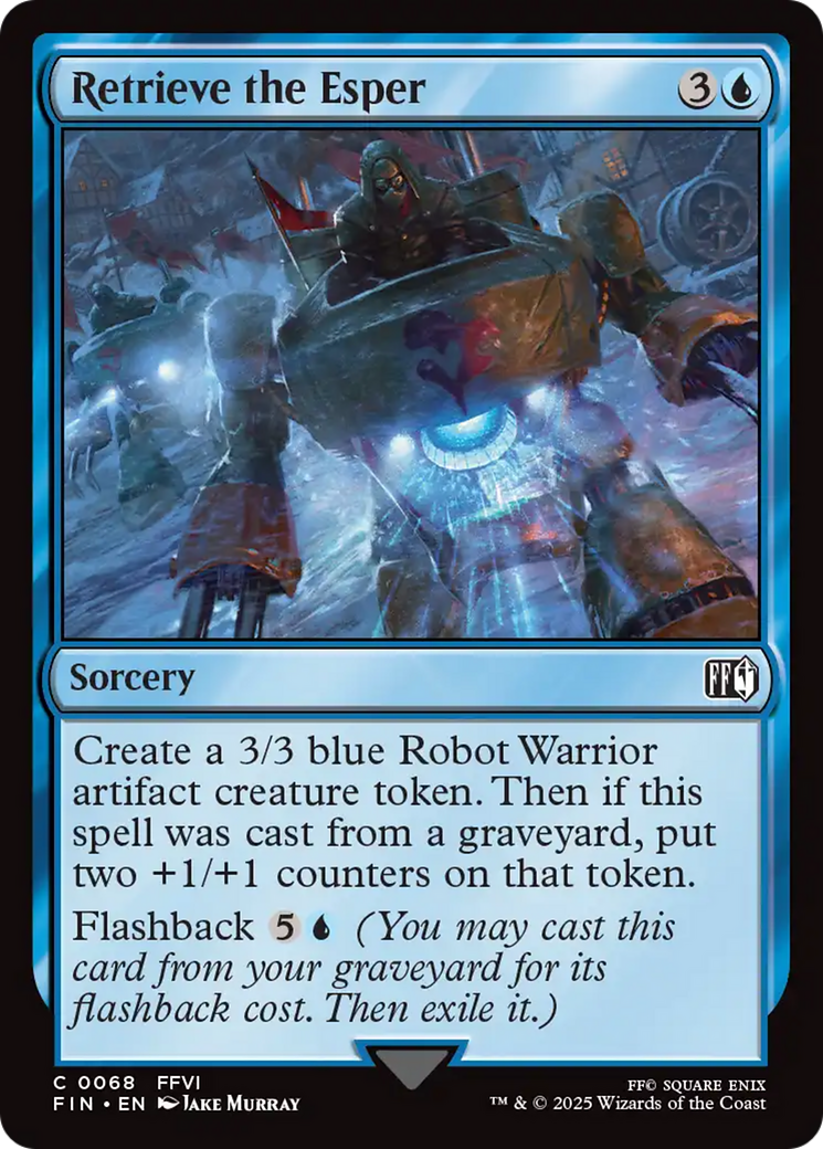 Retrieve the Esper (FIN) 68