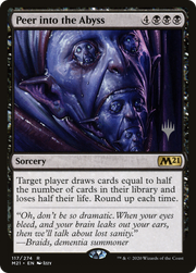 Peer into the Abyss (PM21) 117p - WZRD TCG