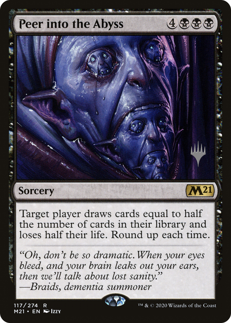 Peer into the Abyss (PM21) 117p - WZRD TCG