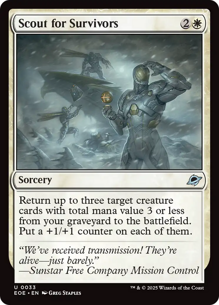 Scout for Survivors (EOE) 33 - WZRD TCG