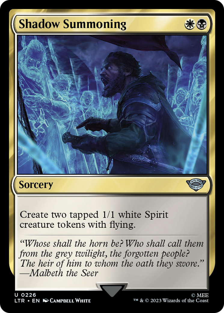 Shadow Summoning (LTR) 226 - WZRD TCG