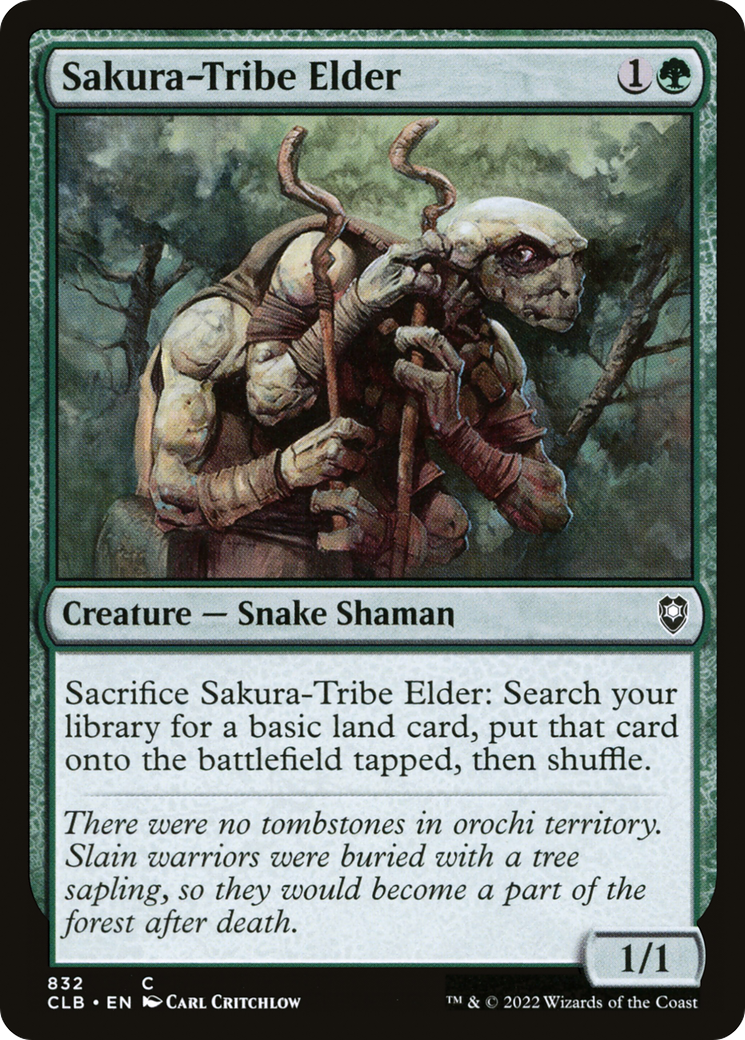 Sakura-Tribe Elder (CLB) 832